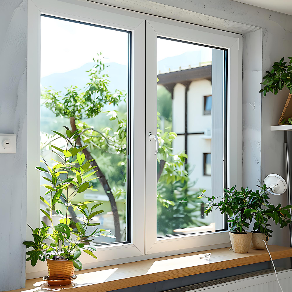 Fenêtre en aluminium durable
